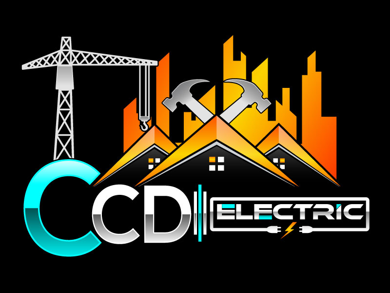 CCD Electric logo design by Suvendu