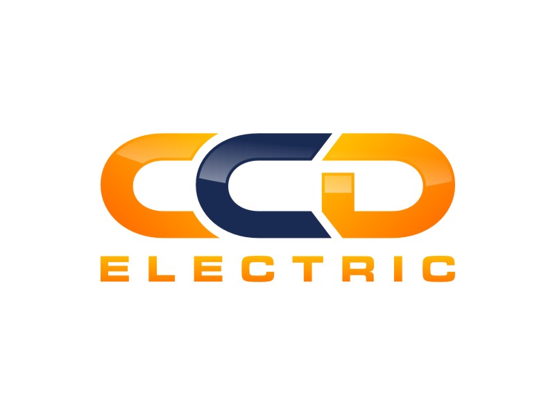 CCD Electric logo design by Artomoro