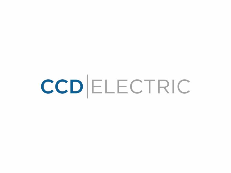 CCD Electric logo design by ora_creative