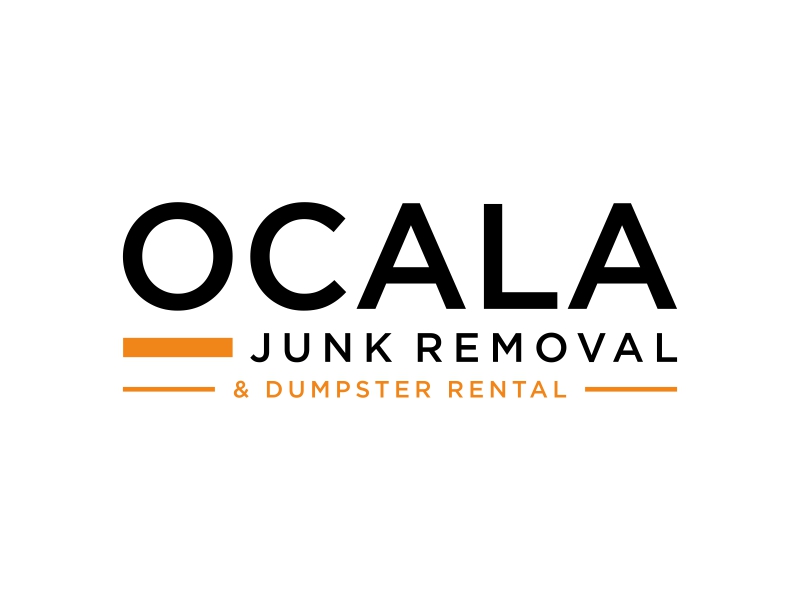 Ocala Junk Removal & Dumpster rental logo design by p0peye
