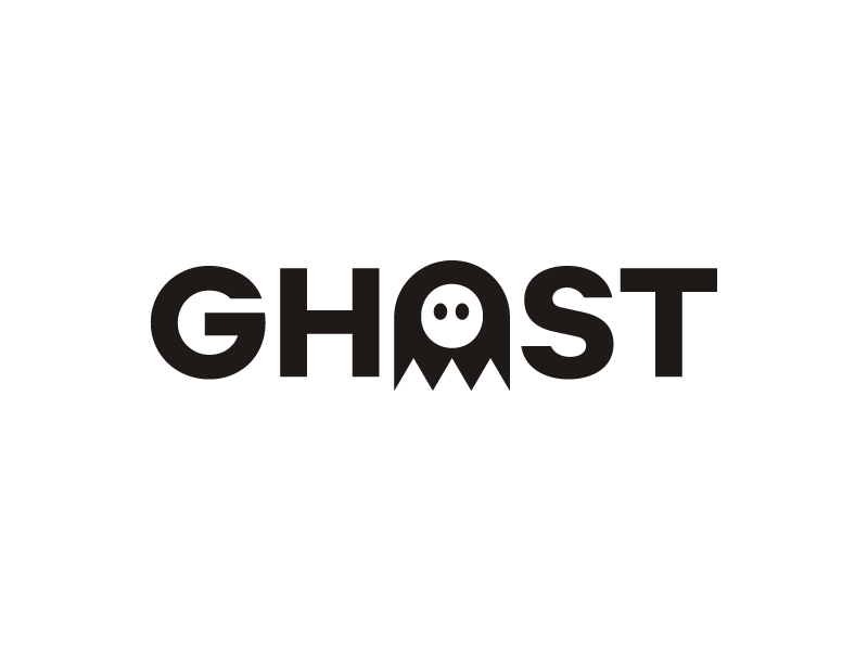 GHOST logo design by BrightARTS