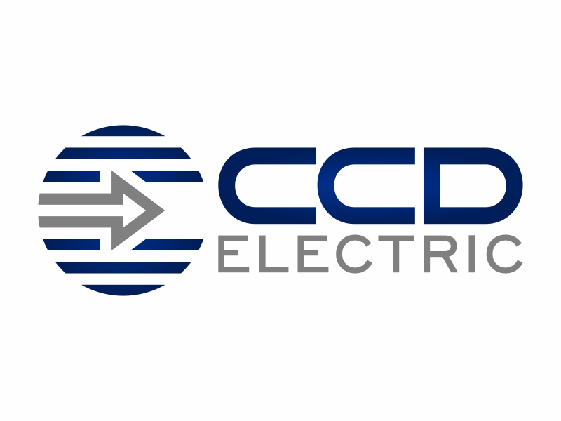 CCD Electric logo design by FriZign