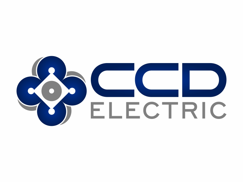 CCD Electric logo design by FriZign