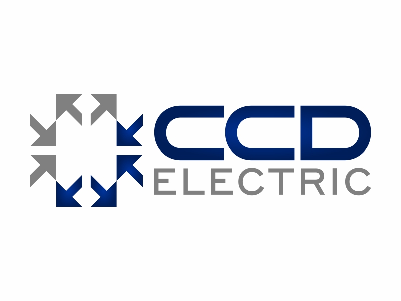 CCD Electric logo design by FriZign