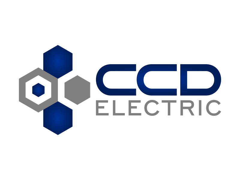 CCD Electric logo design by FriZign