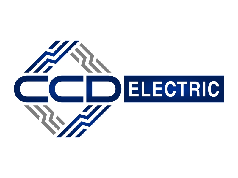 CCD Electric logo design by FriZign