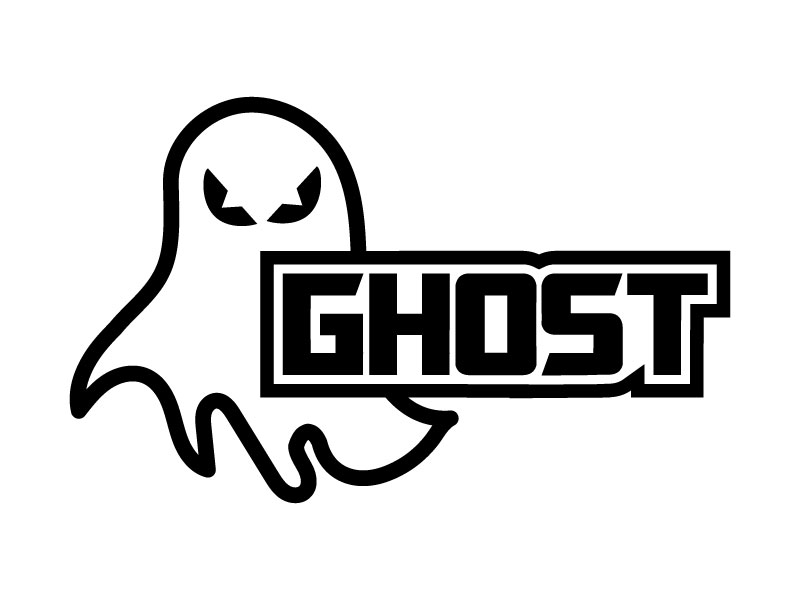 GHOST logo design by aryamaity