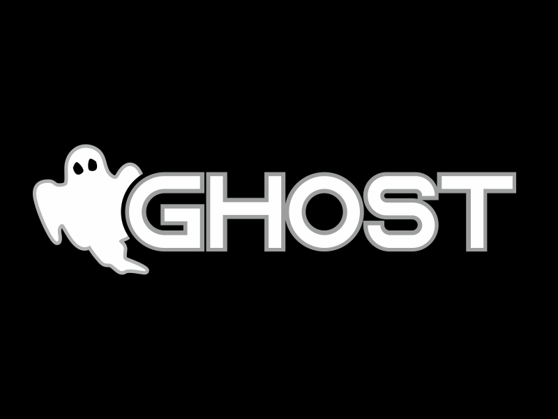 GHOST logo design by ruki