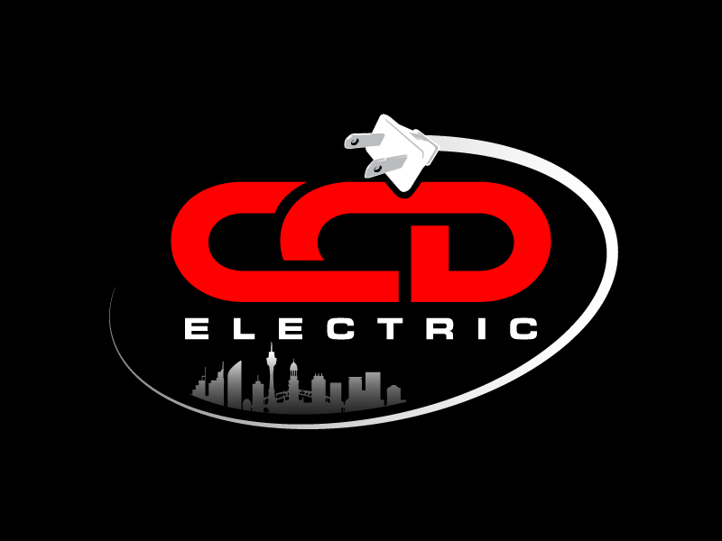 CCD Electric logo design by PRN123