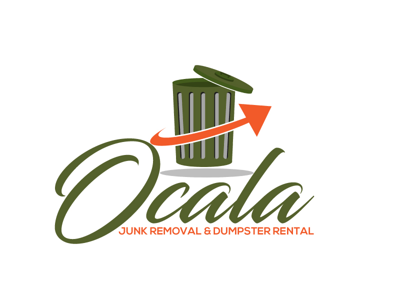 Ocala Junk Removal & Dumpster rental logo design by ElonStark