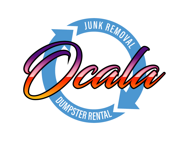 Ocala Junk Removal & Dumpster rental logo design by daywalker