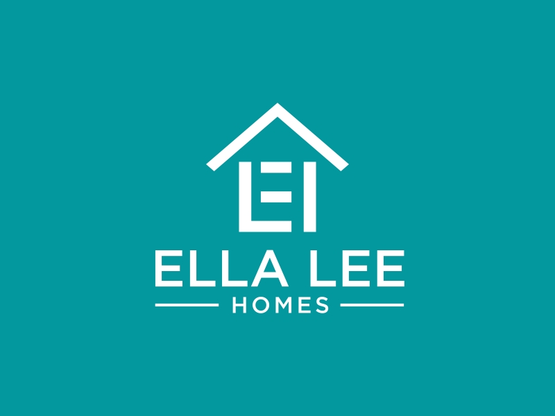 Ella Lee Homes logo design by GassPoll