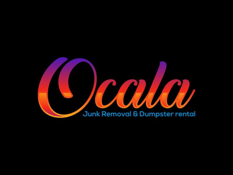 Ocala Junk Removal & Dumpster rental logo design by Humhum