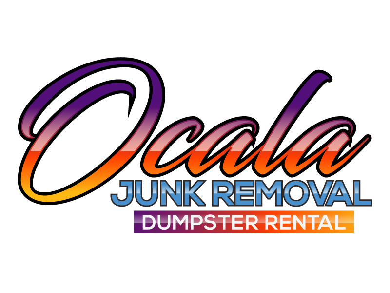 Ocala Junk Removal & Dumpster rental logo design by LucidSketch
