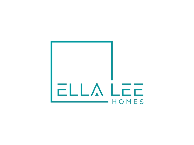 Ella Lee Homes logo design by GassPoll