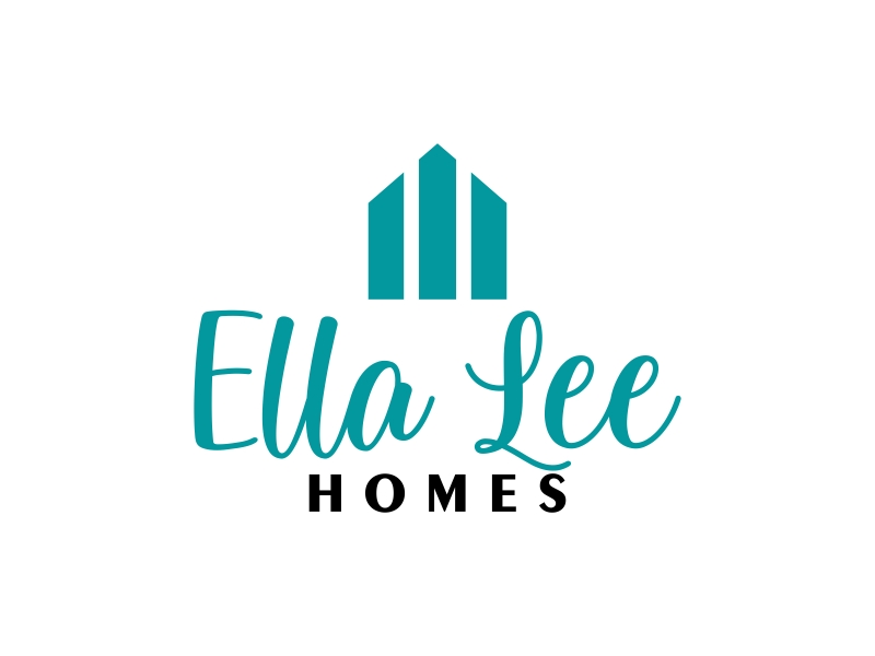 Ella Lee Homes logo design by Kruger