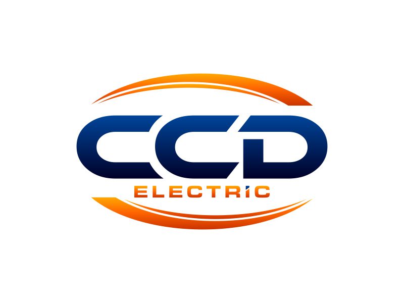 CCD Electric logo design by Lavina