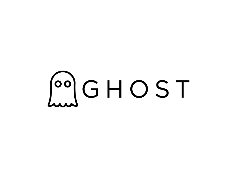 GHOST logo design by my!dea