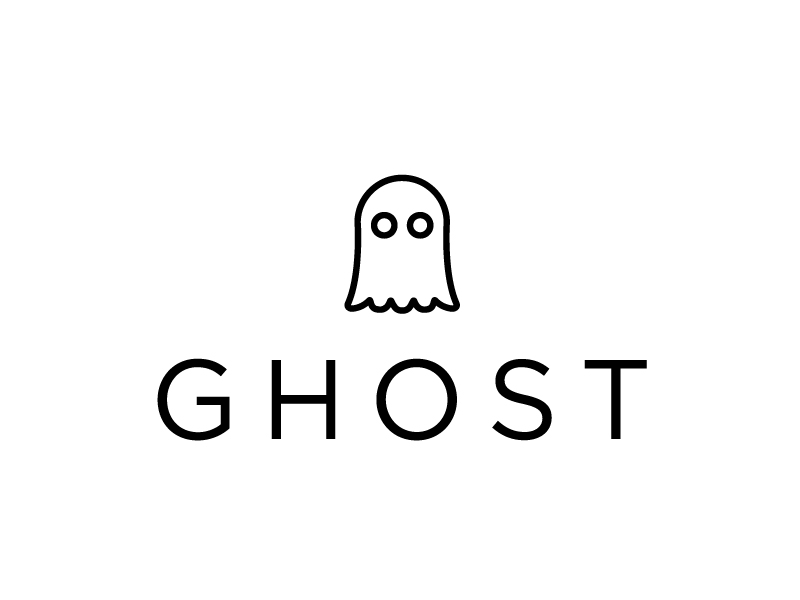 GHOST logo design by my!dea