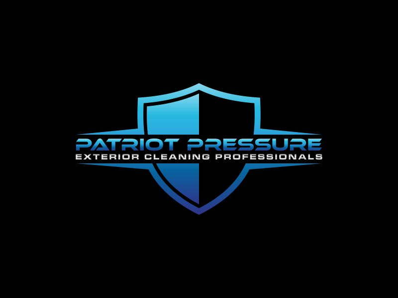 PATRIOT PRESSURE EXTERIOR CLEANING PROFESSIONALS logo design by hopee