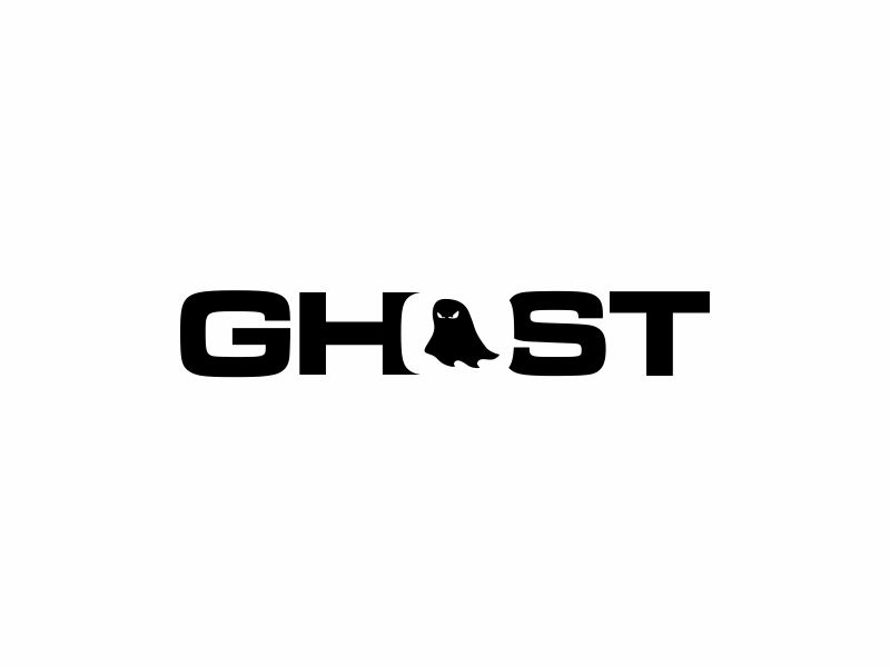 GHOST logo design by hopee