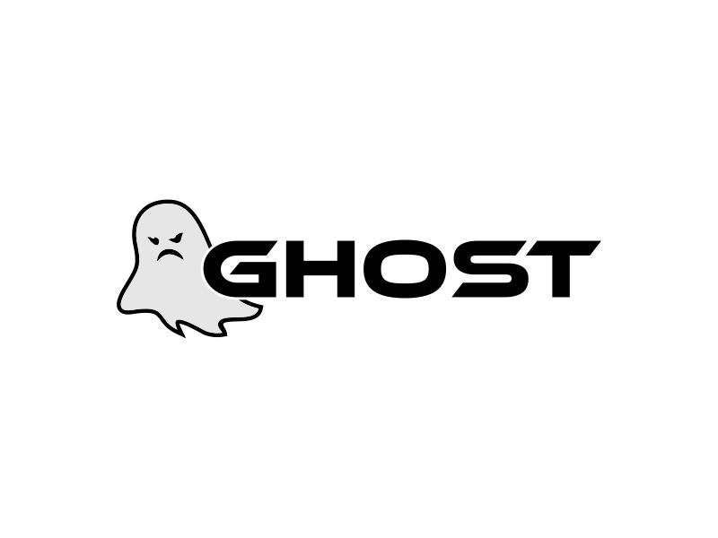 GHOST logo design by mbamboex