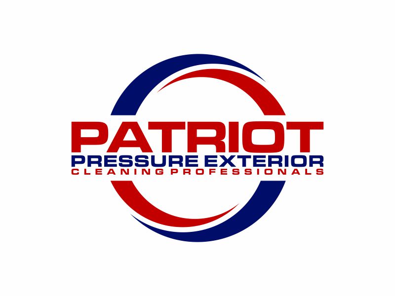 PATRIOT PRESSURE EXTERIOR CLEANING PROFESSIONALS logo design by josephira