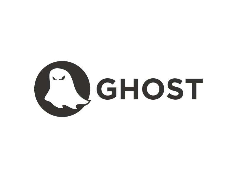 GHOST logo design by GassPoll