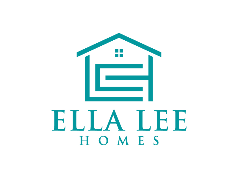 Ella Lee Homes logo design by denfransko