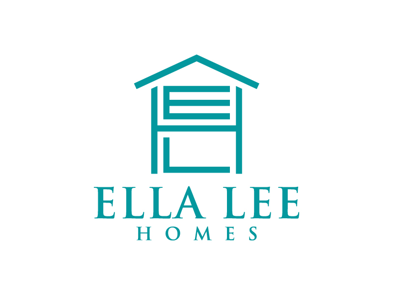 Ella Lee Homes logo design by denfransko