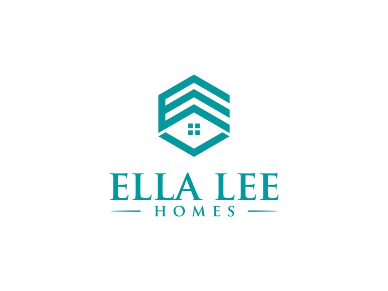 Ella Lee Homes logo design by oke2angconcept