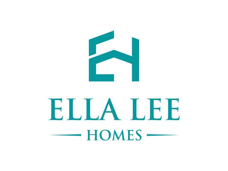 Ella Lee Homes logo design by Lewung
