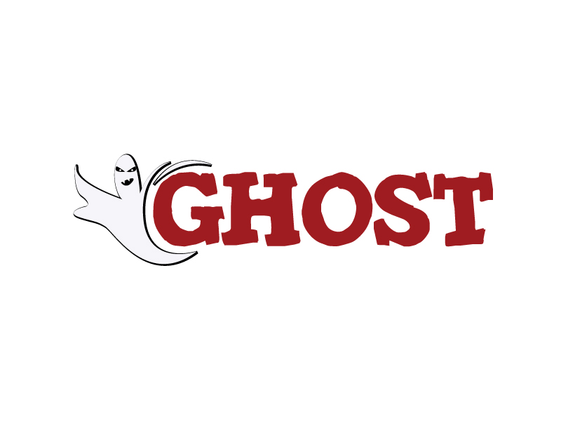 GHOST logo design by webmall