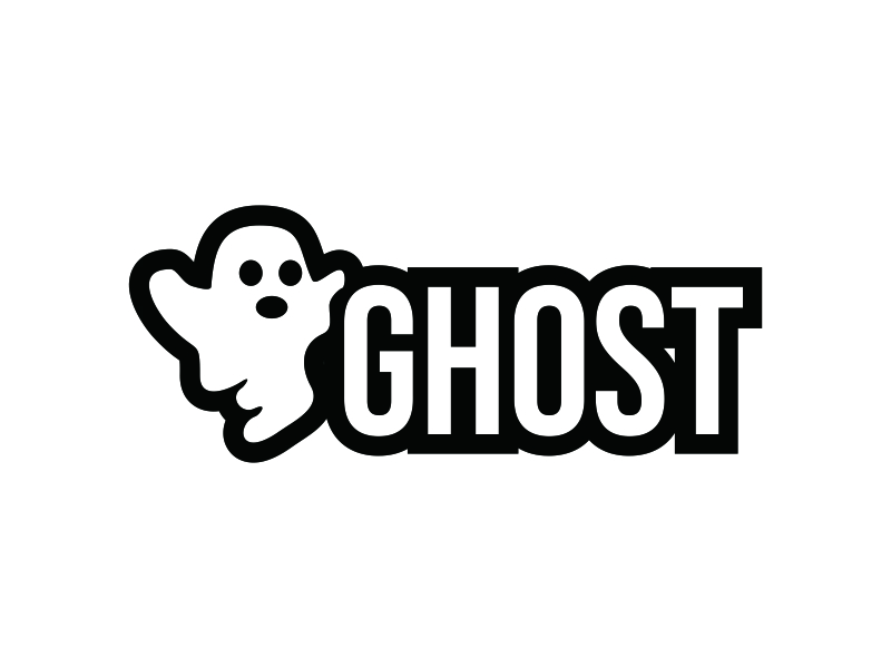 GHOST logo design by Greenlight