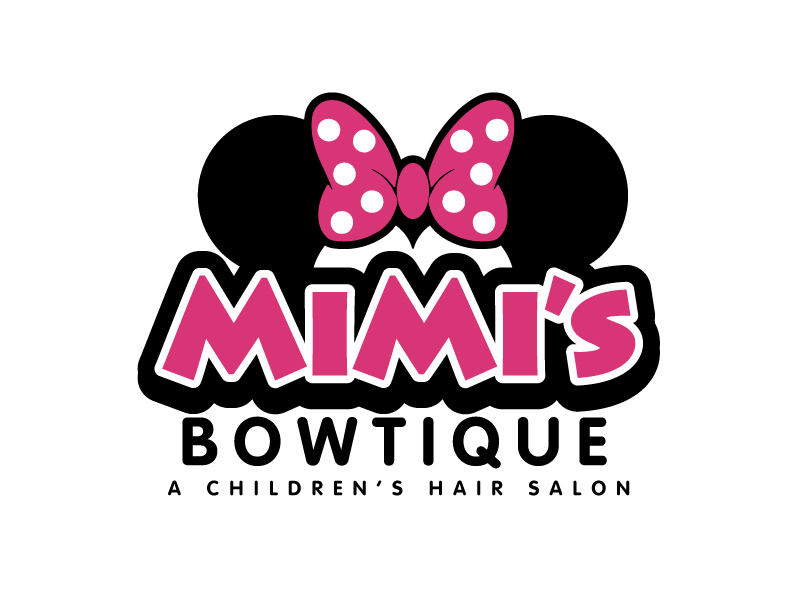 MiMi’s Bowtique A Children’s Hair Salon logo design by jaize