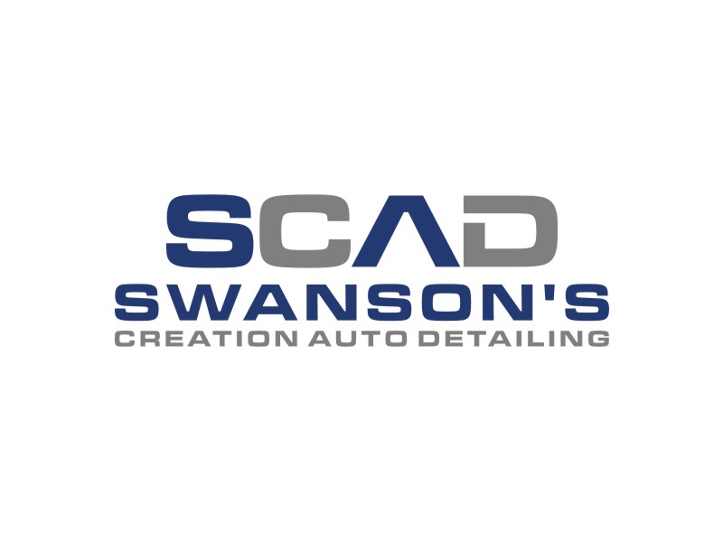 SWANSON'S CREATION AUTO DETAILING logo design by Artomoro