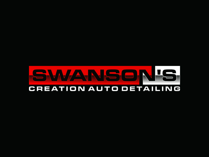 SWANSON'S CREATION AUTO DETAILING logo design by puthreeone