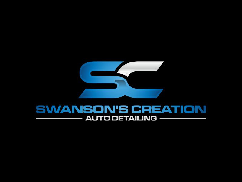 SWANSON'S CREATION AUTO DETAILING logo design by RIANW