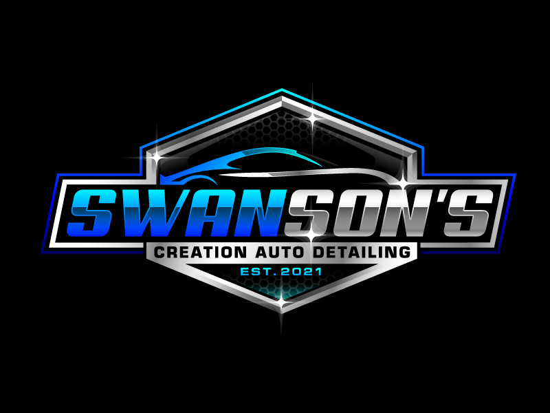 SWANSON'S CREATION AUTO DETAILING logo design by dasigns
