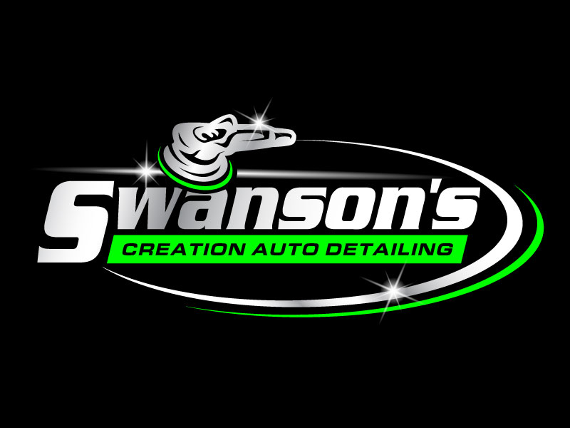 SWANSON'S CREATION AUTO DETAILING logo design by REDCROW