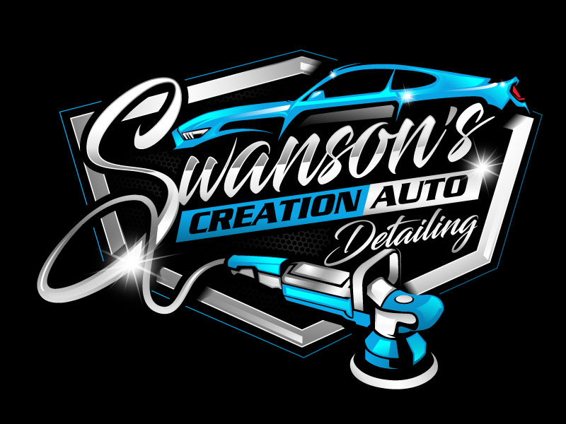 SWANSON'S CREATION AUTO DETAILING logo design by usashi