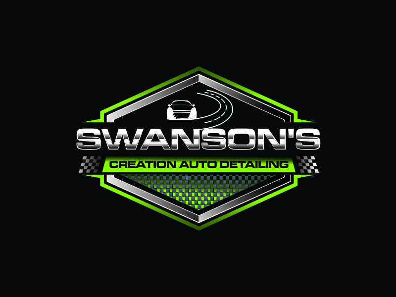 SWANSON'S CREATION AUTO DETAILING logo design by santrie