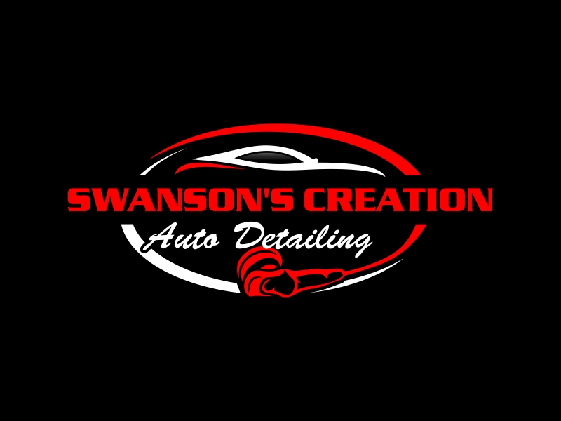 SWANSON'S CREATION AUTO DETAILING logo design by GassPoll
