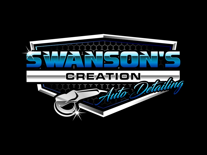 SWANSON'S CREATION AUTO DETAILING logo design by imagine