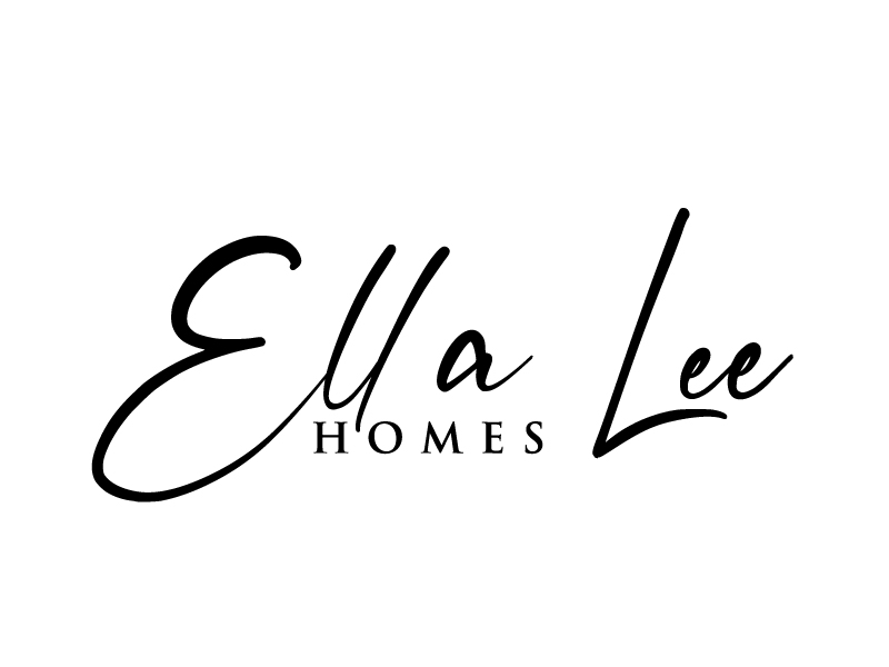 Ella Lee Homes logo design by ElonStark