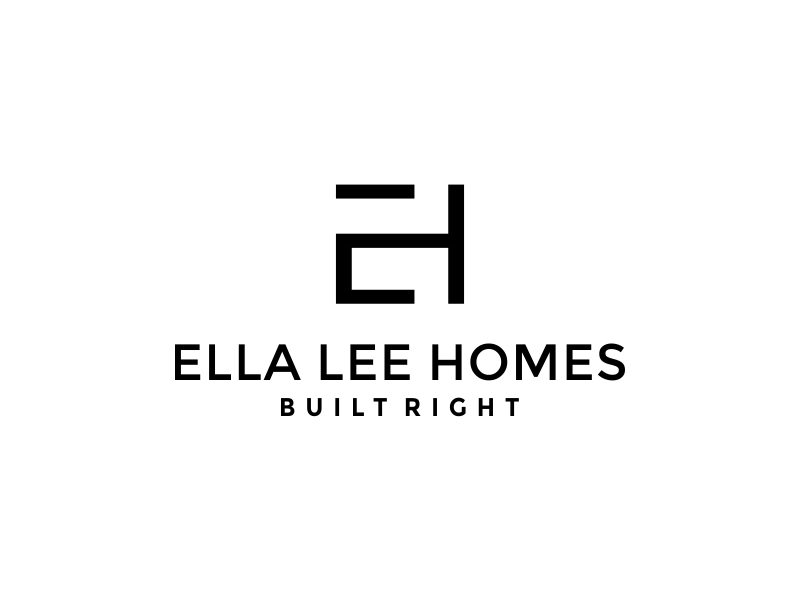 Ella Lee Homes logo design by Muz Liem
