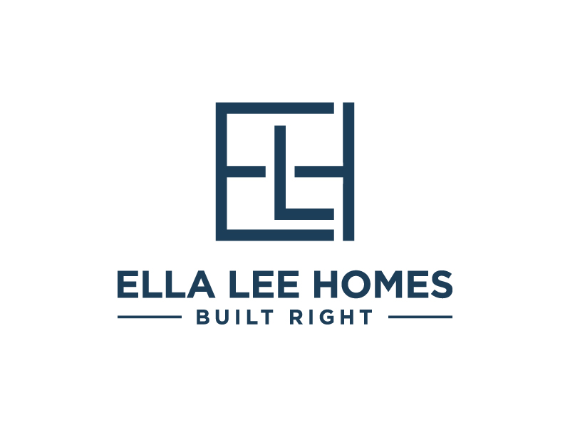 Ella Lee Homes logo design by jonggol