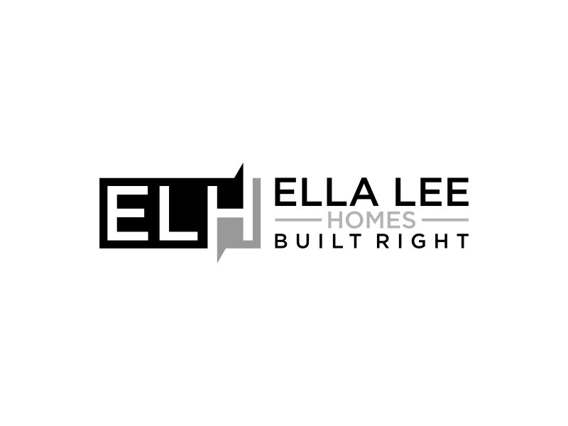 Ella Lee Homes logo design by Diponegoro_
