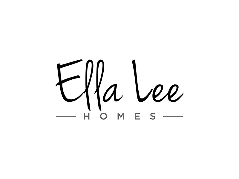 Ella Lee Homes logo design by ndaru