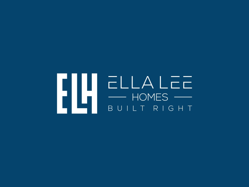 Ella Lee Homes logo design by Asani Chie